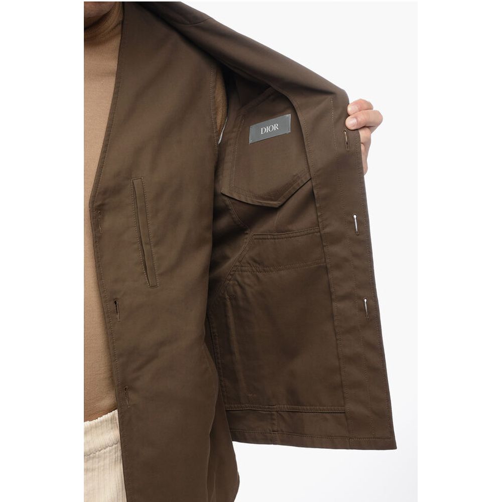 Cotton Jacket With Vest