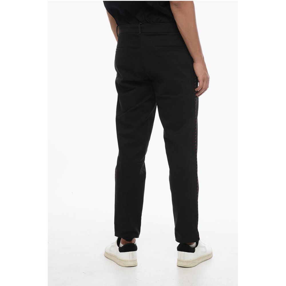 Cotton Chinos Pants with Side Lanyard