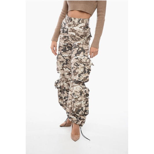 Cargo Pants with Camou Pattern