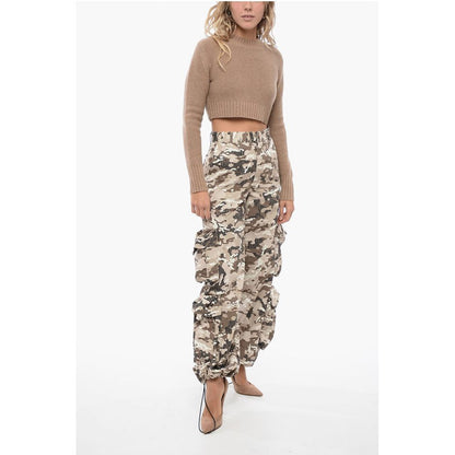 Cargo Pants with Camou Pattern