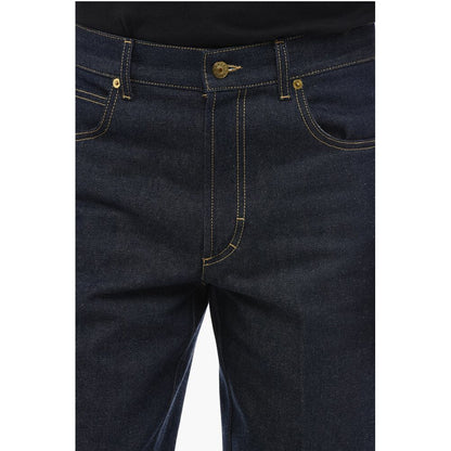 Dark Wash Cotton Straight Fit Denims 25cm