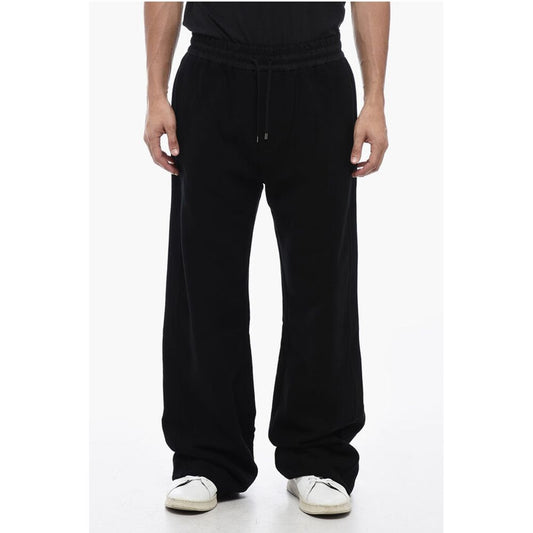 Fleeced Cotton Straight Fit Sweatpants