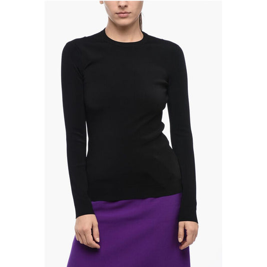 Long-sleeved T-Shirt with Monogram Mesh Detail