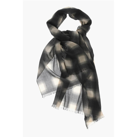 Check Cashmere Scarf