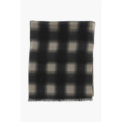 Check Cashmere Scarf