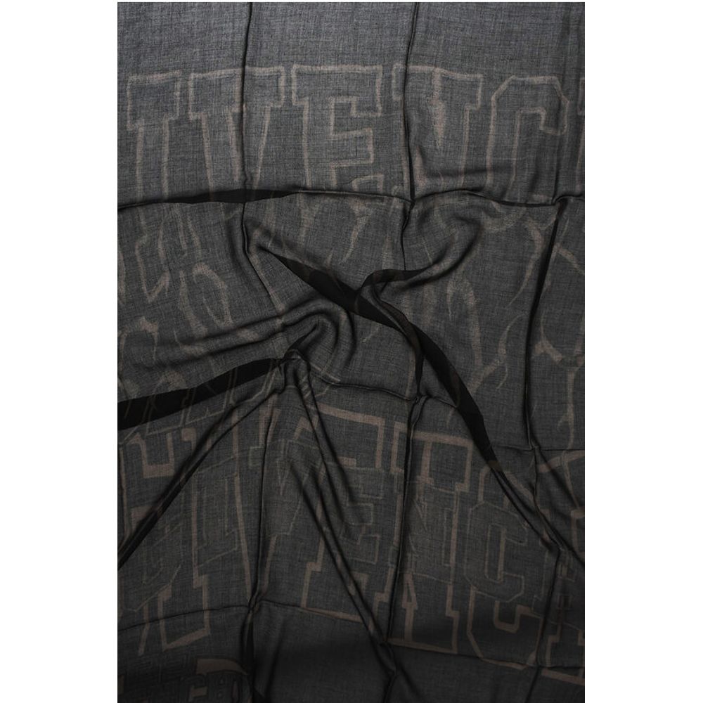 Two-Tone Foulard With Fringes