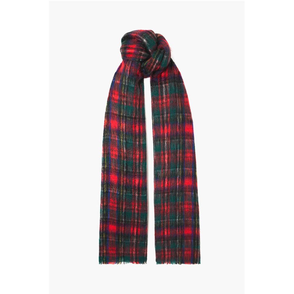 Multicolor Mohair Blend Scarf