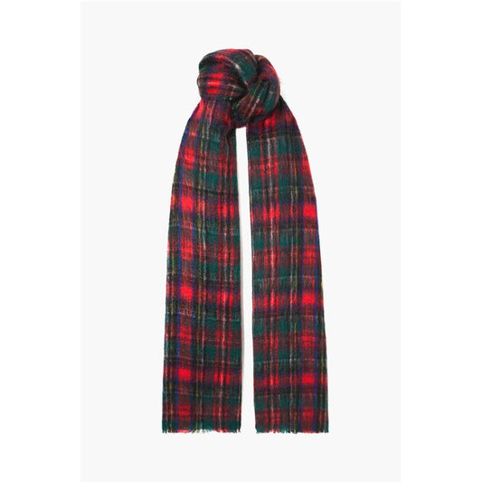 Multicolor Mohair Blend Scarf