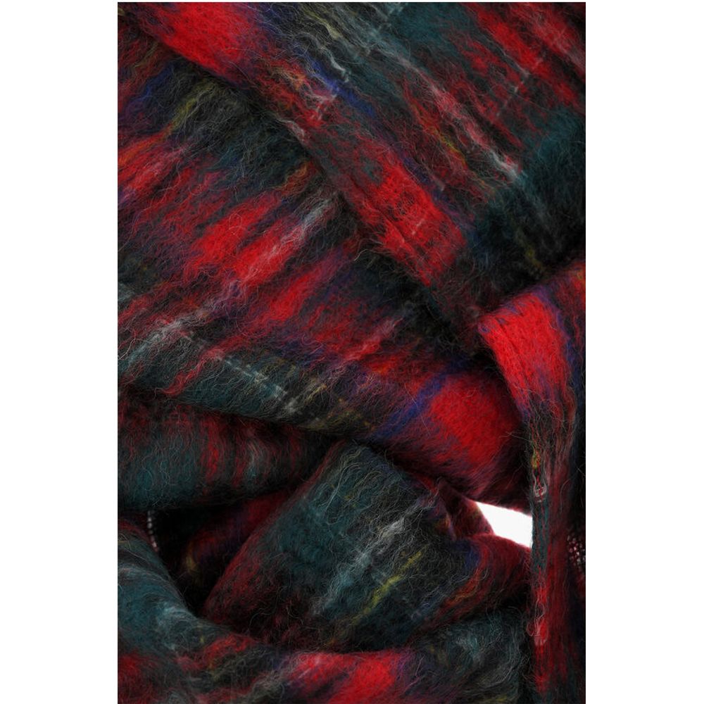 Multicolor Mohair Blend Scarf