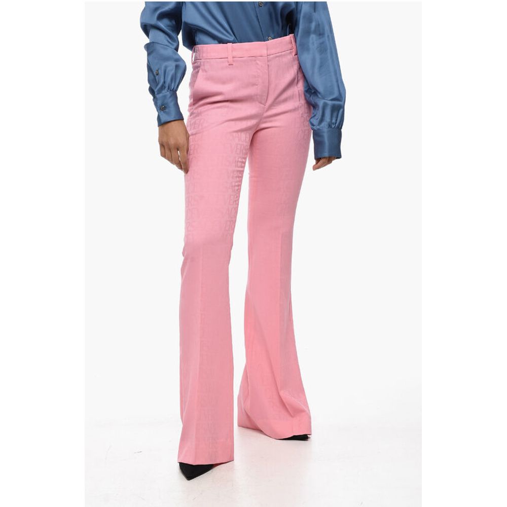 Jacquard Allover Logo Pants