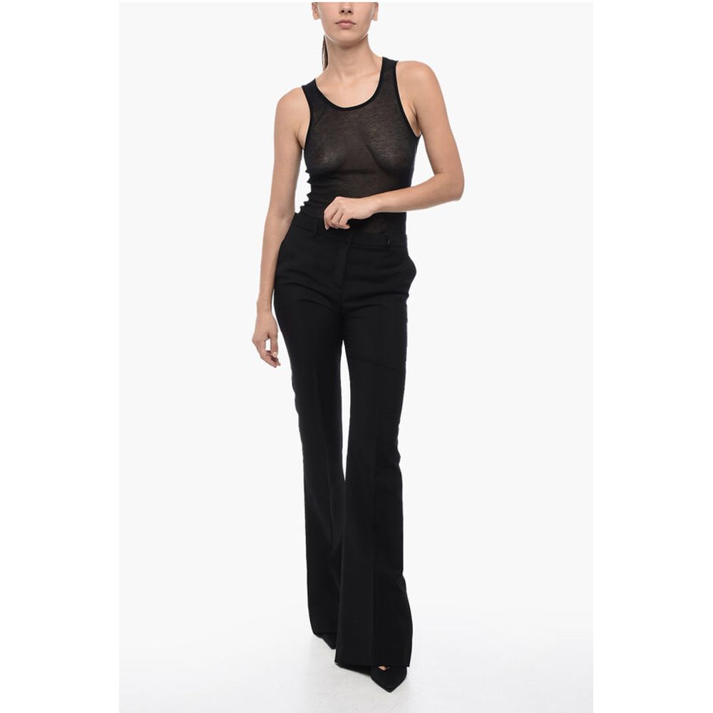 Flare Fit Wool Pants