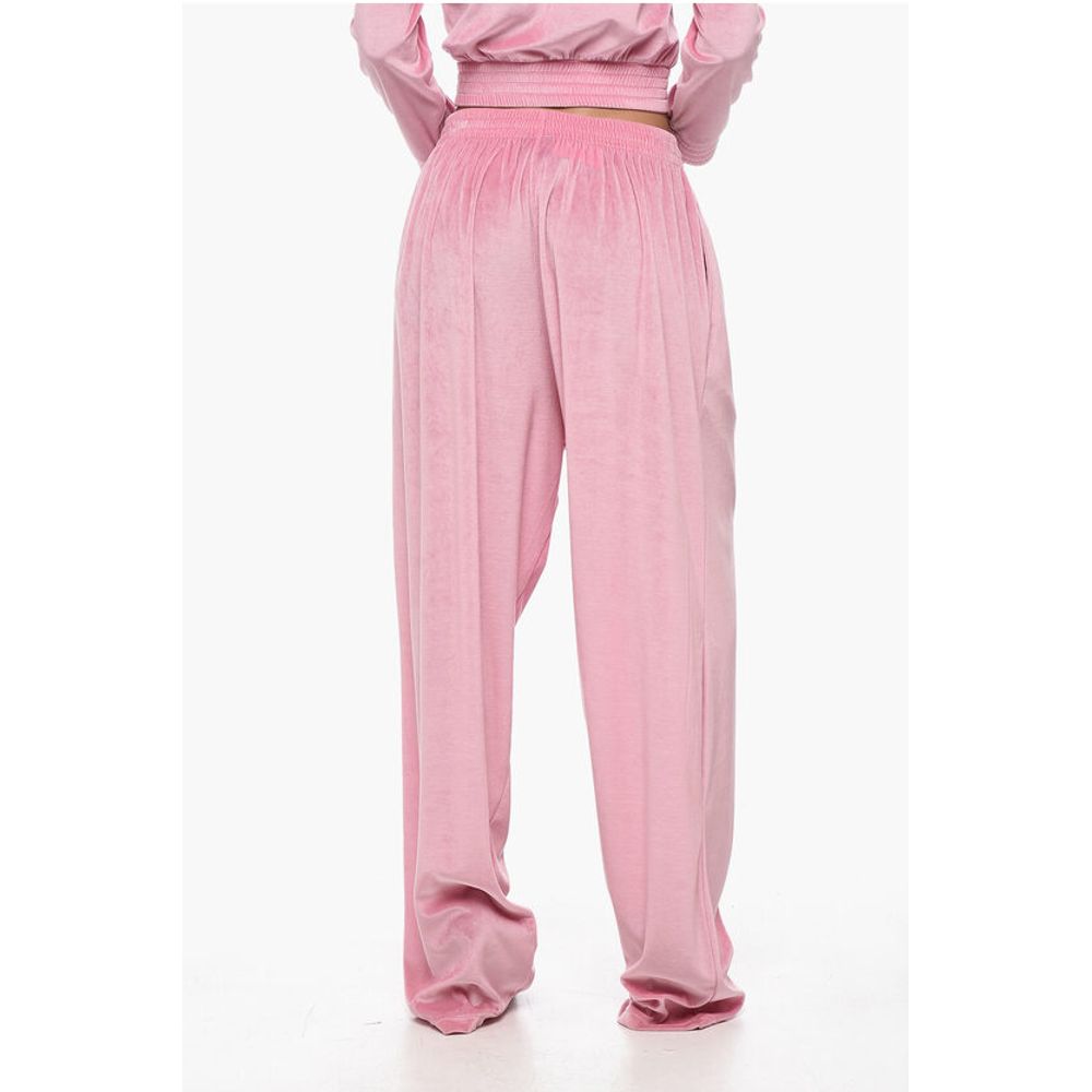 Chenille Pants With Drawstings