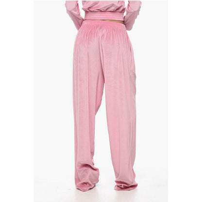Chenille Pants With Drawstings