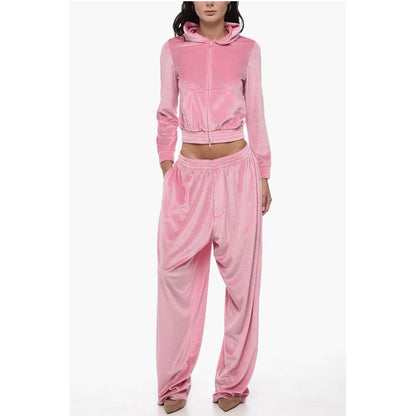 Chenille Pants With Drawstings