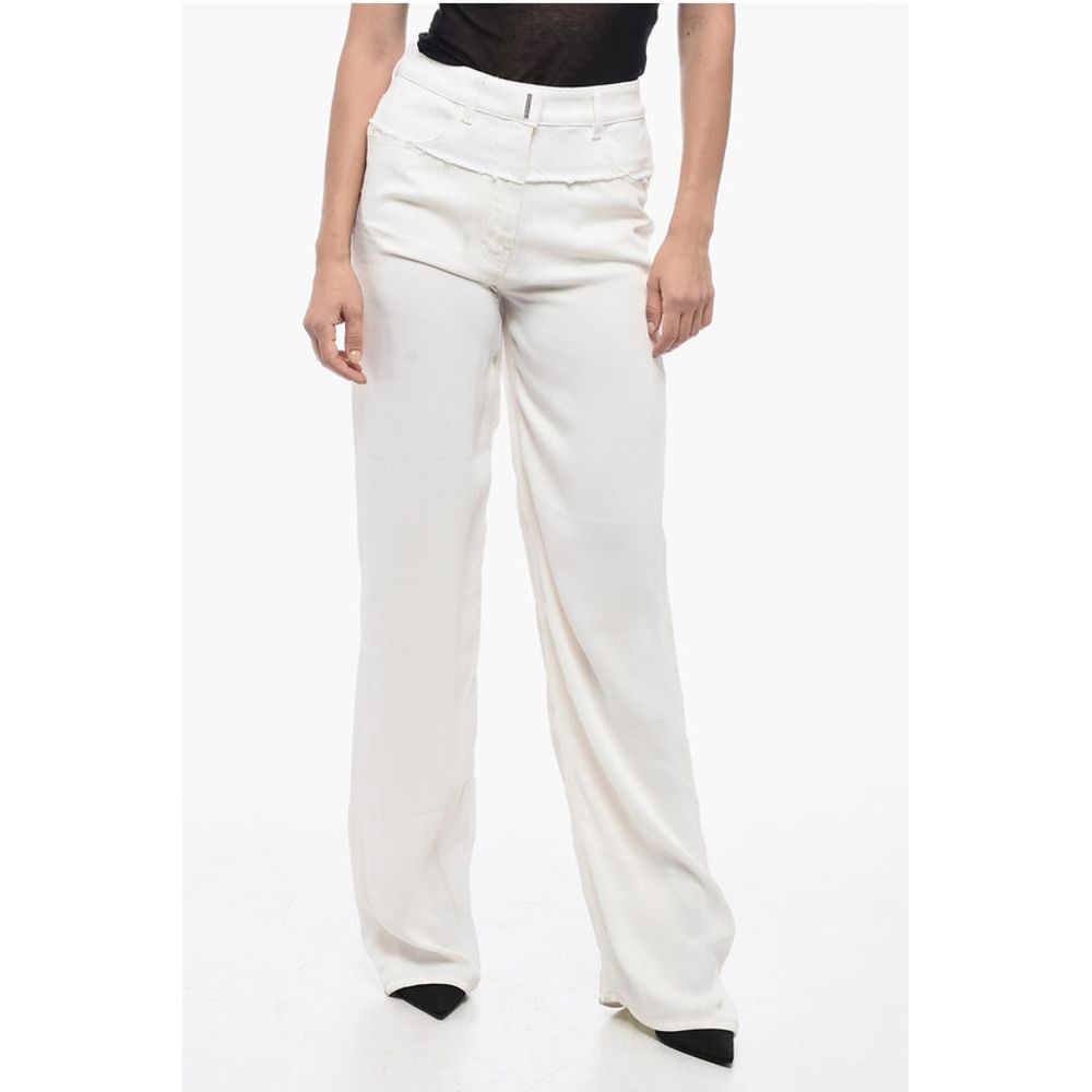 Straight Fit Double Fabric Pants