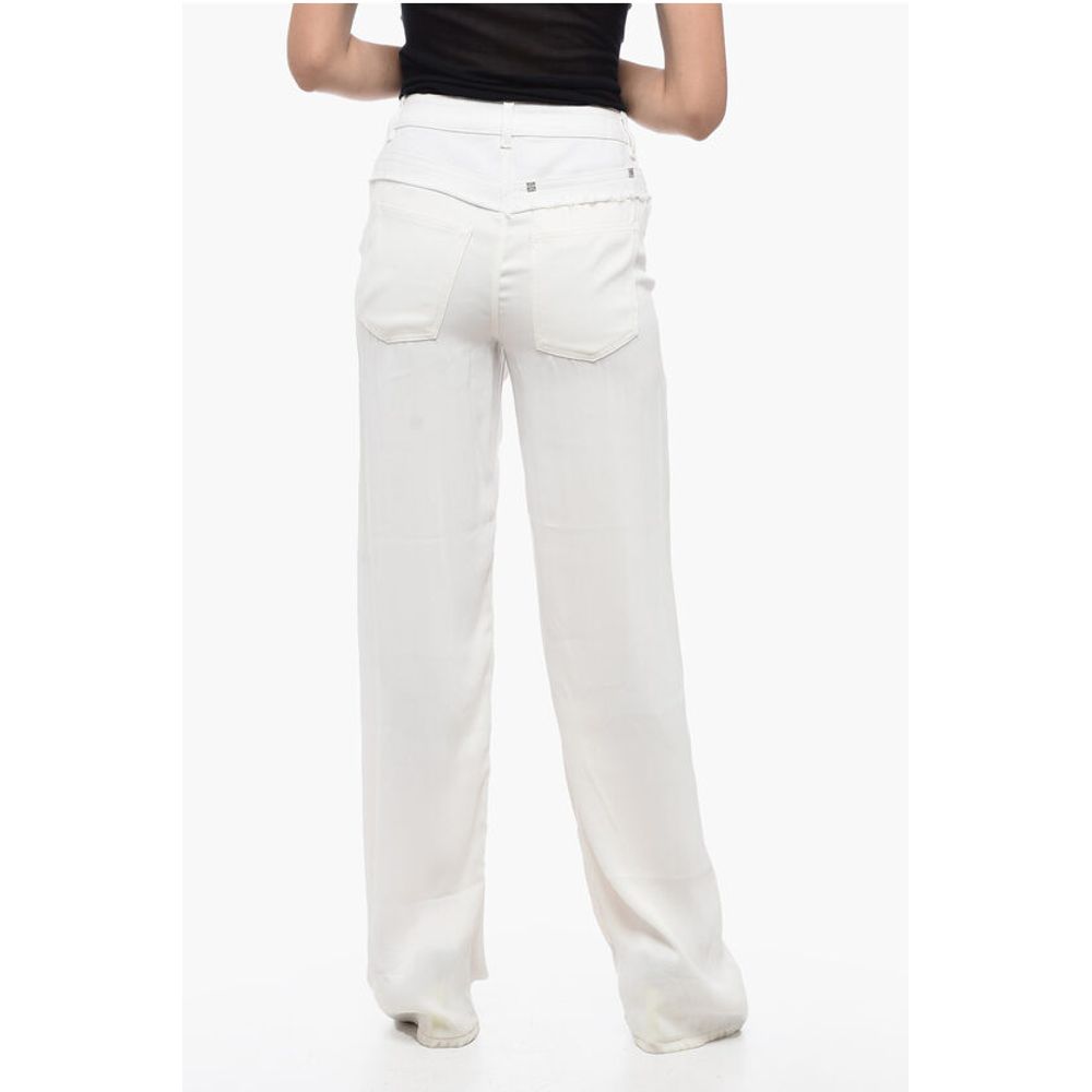 Straight Fit Double Fabric Pants