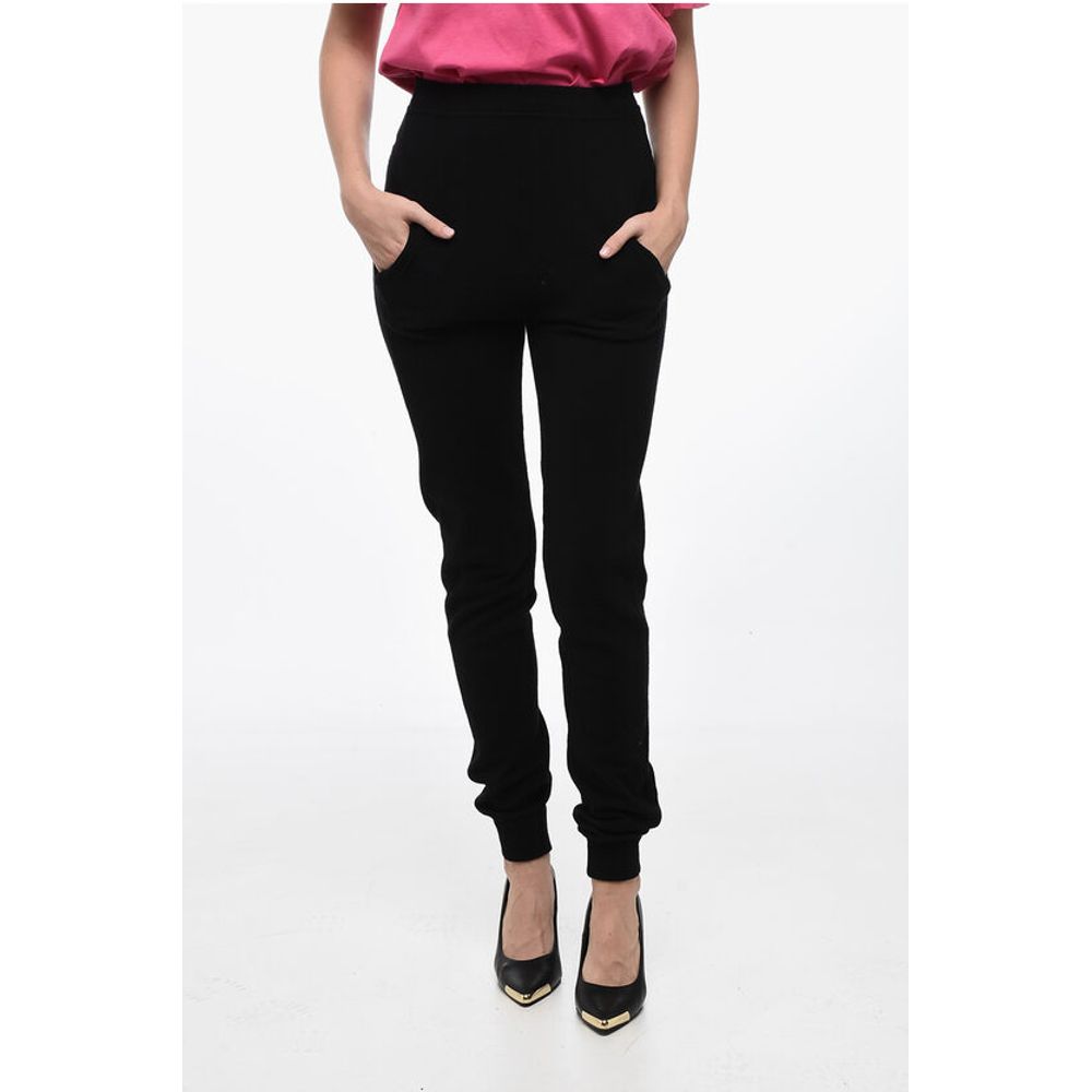 High Waisted Cashmere Joggers