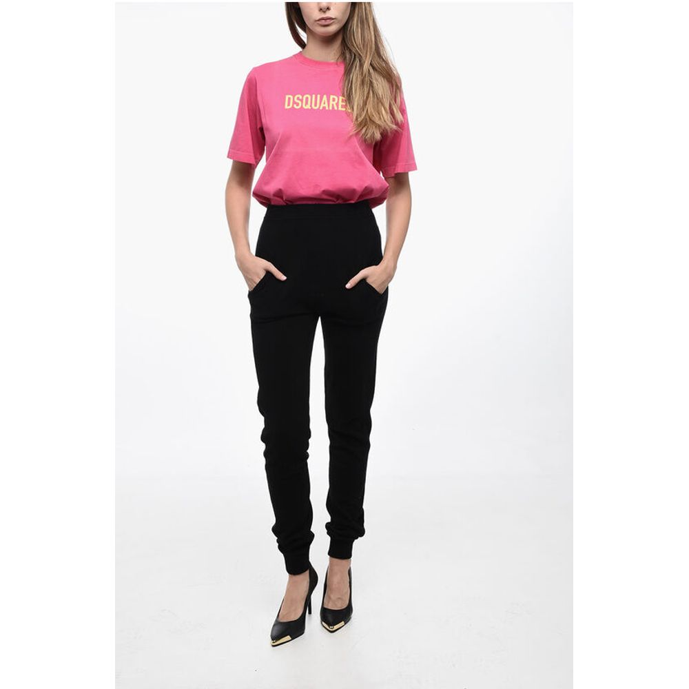 High Waisted Cashmere Joggers