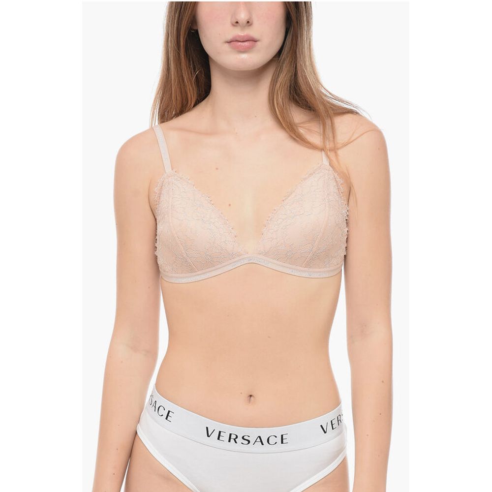 EMPORIO Lace Triangle Bra with Lurex Trims