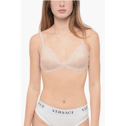 EMPORIO Lace Triangle Bra with Lurex Trims