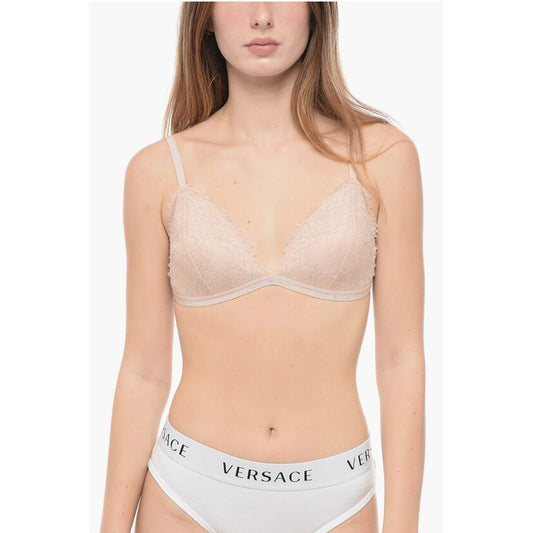EMPORIO Lace Triangle Bra with Lurex Trims