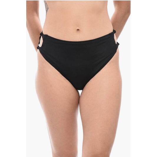 High-Waisted EMMA Bikini Bottom with Cut-Out Detail on The S