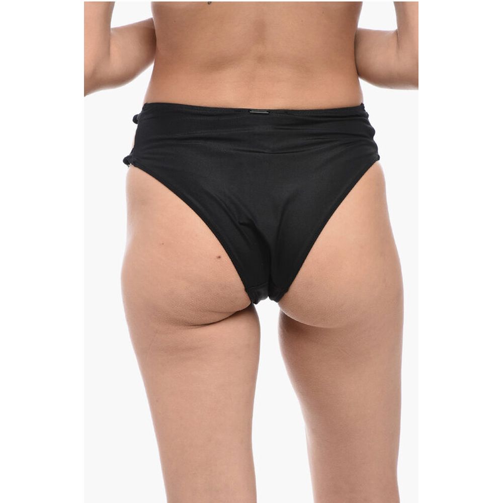 High-Waisted EMMA Bikini Bottom with Cut-Out Detail on The S