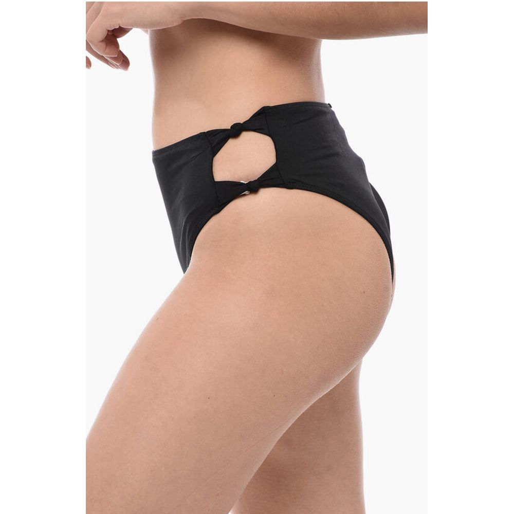 High-Waisted EMMA Bikini Bottom with Cut-Out Detail on The S