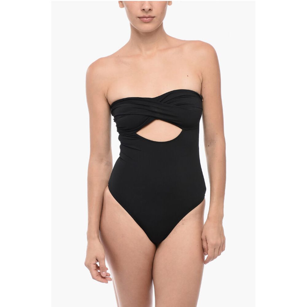Strapless TATUM One-Piece Swimsuit with Cut-Out Detail