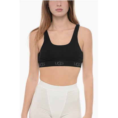 Solid Color GWENDOLYNN Bra with Logoed Band