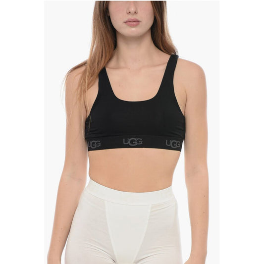 Solid Color GWENDOLYNN Bra with Logoed Band