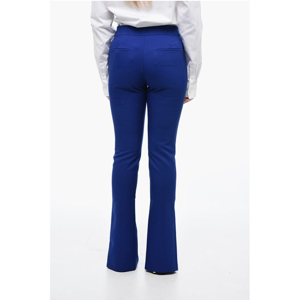Slim Fit TECH DRILL Pants With Bottom Slits