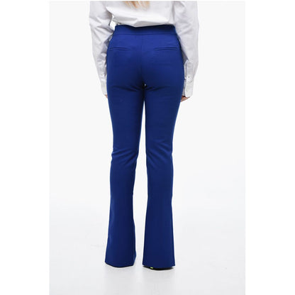 Slim Fit TECH DRILL Pants With Bottom Slits