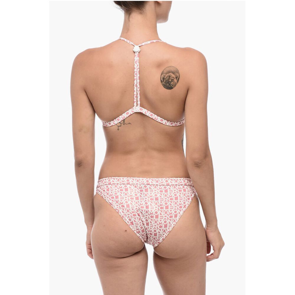 Logoed Bikini Set with Adjustable Straps