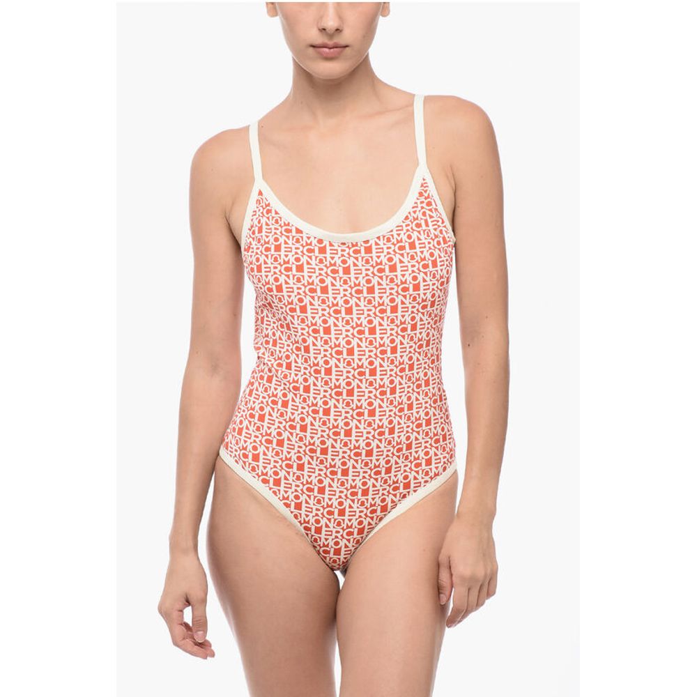All-Over Logoed One-Piece Swimsuit
