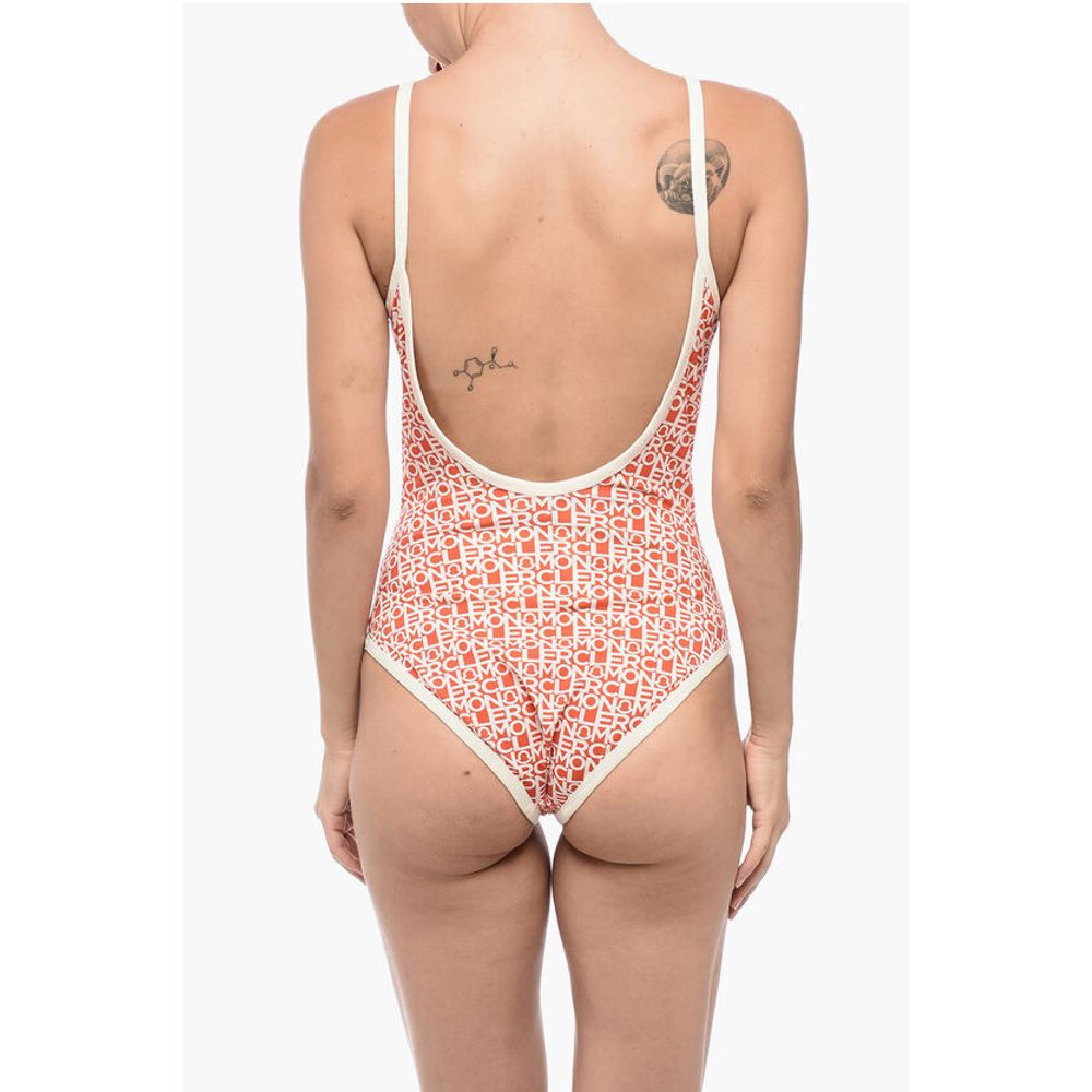 All-Over Logoed One-Piece Swimsuit