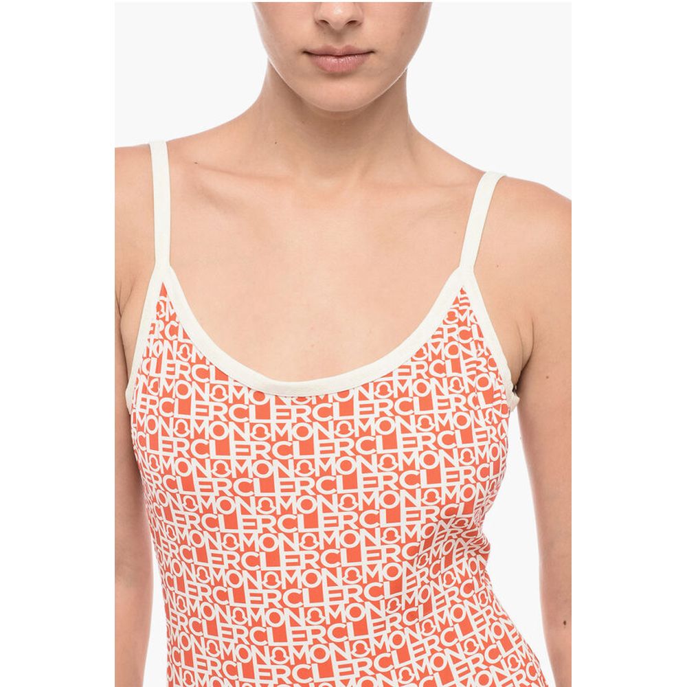 All-Over Logoed One-Piece Swimsuit
