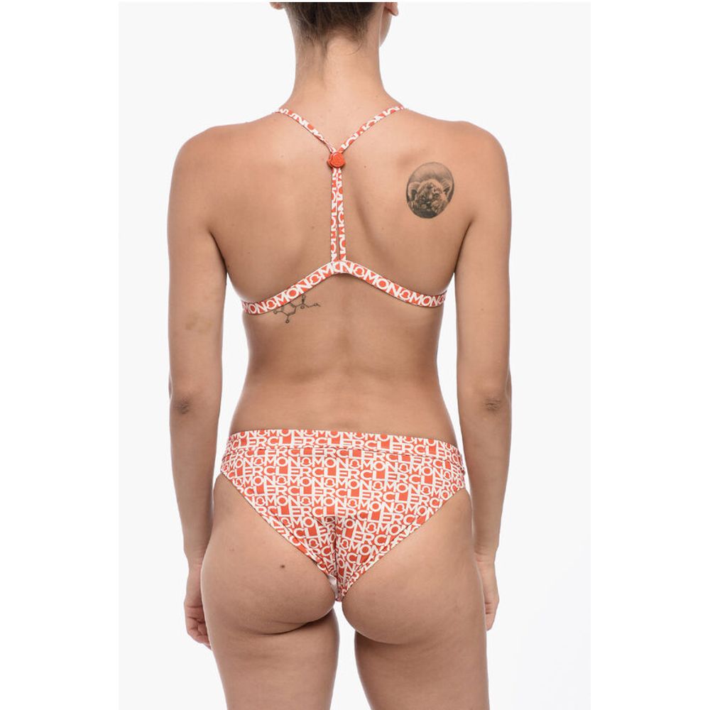 Logoed Bikini Set with Adjustable Straps
