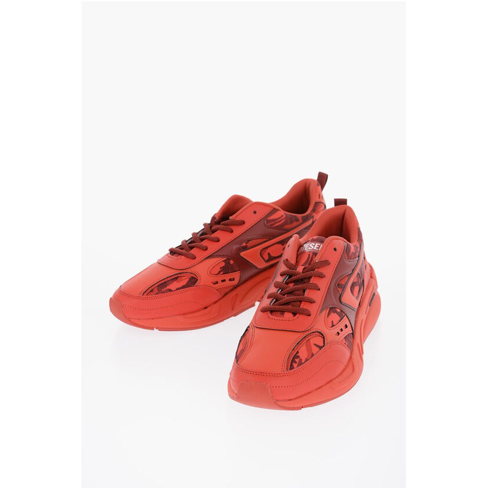 Multifabric S-SERENDIPITY SPORT Sneakers with Camo Printe