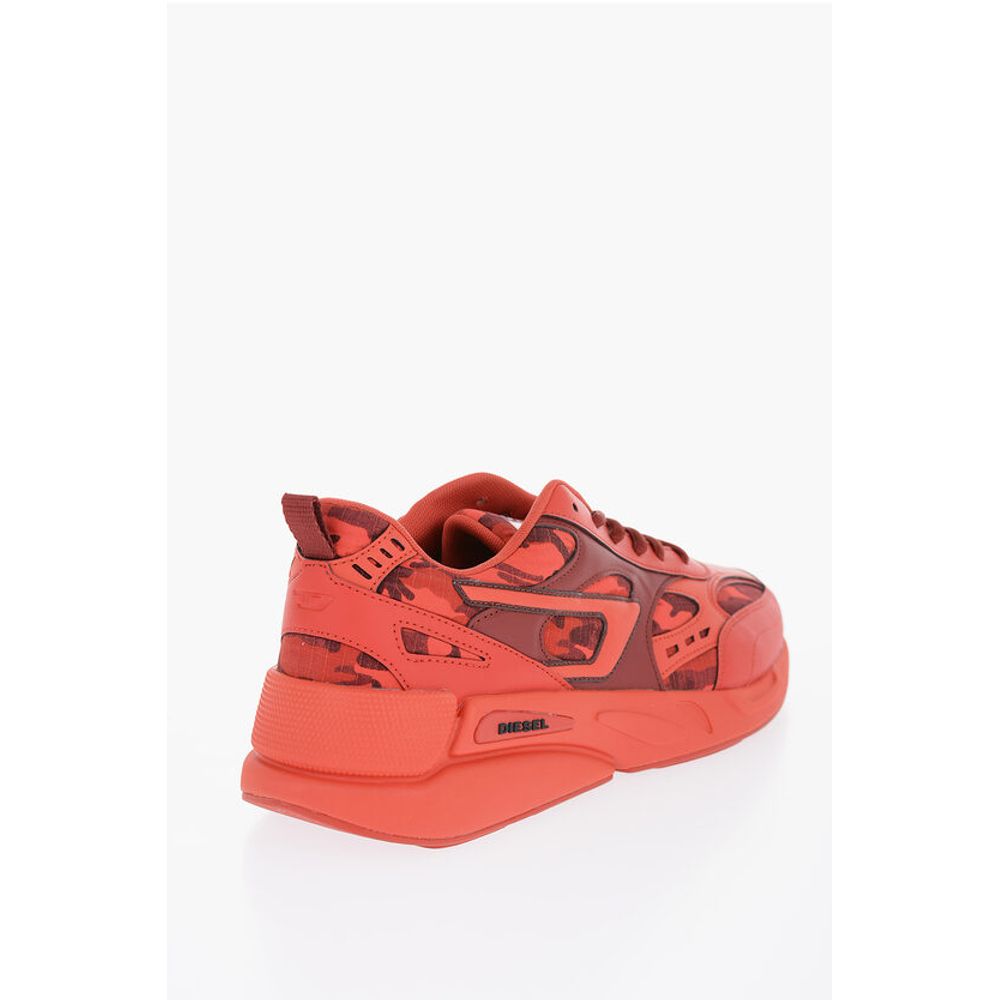 Multifabric S-SERENDIPITY SPORT Sneakers with Camo Printe