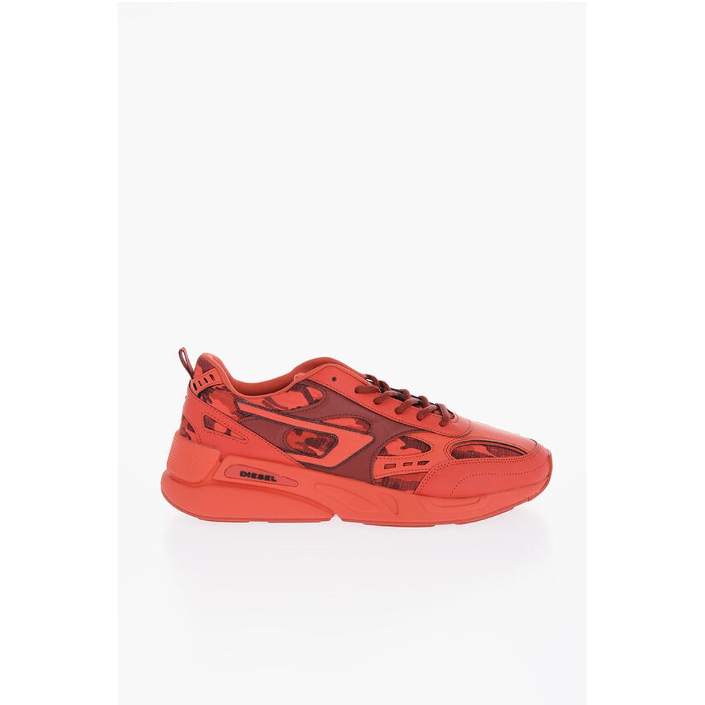 Multifabric S-SERENDIPITY SPORT Sneakers with Camo Printe