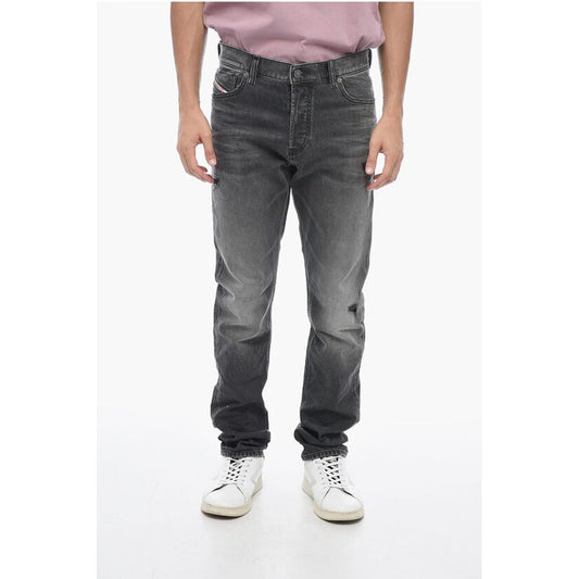 Straight-leg D-SARK Denims with Distressed Detail L.32