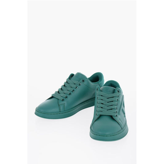Lace-up S-ATHENE Sneakers with Embossed Logo
