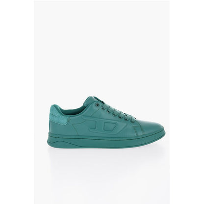 Lace-up S-ATHENE Sneakers with Embossed Logo