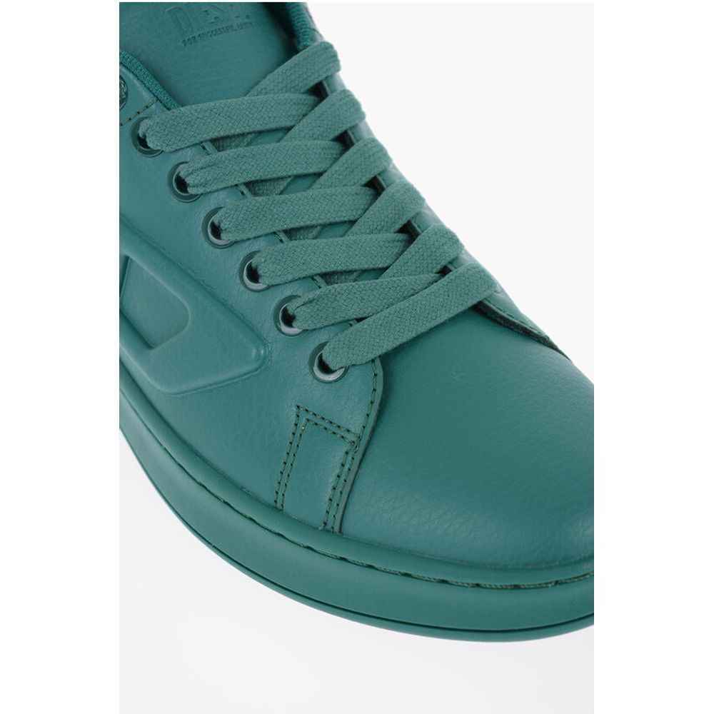 Lace-up S-ATHENE Sneakers with Embossed Logo