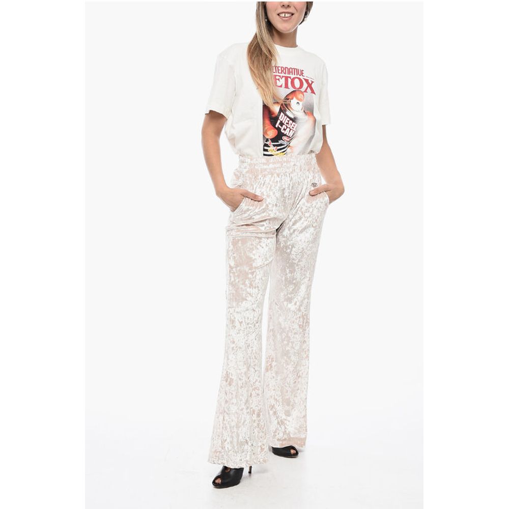 Chenille P-NENY Joggers with Flared Leg
