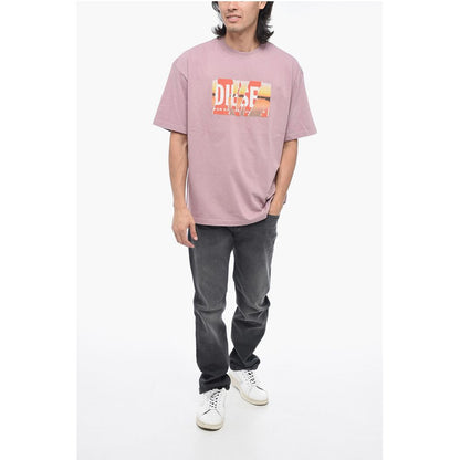 Distressed Effect Logo T-WASH-POFF-L1 T-shirt