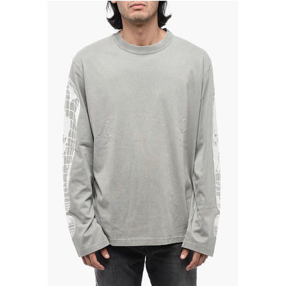 Printed T-CRANE LS-L3 T-shirt