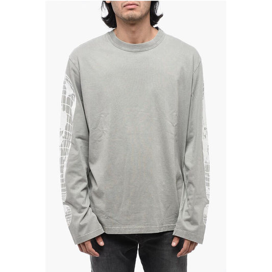 Printed T-CRANE LS-L3 T-shirt