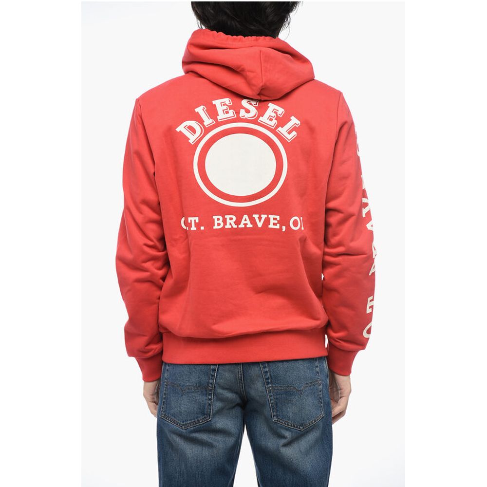 S-GINN-HOOD-K21 Hoodie Sweatshirt with Logo Print